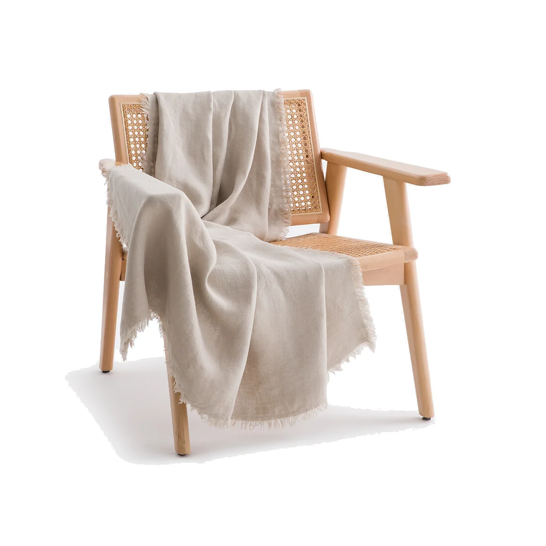 Linange Washed Linen Throw