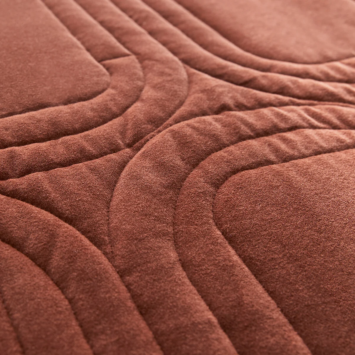 Honorine Cotton Velvet Quilted Bedspread – image 4