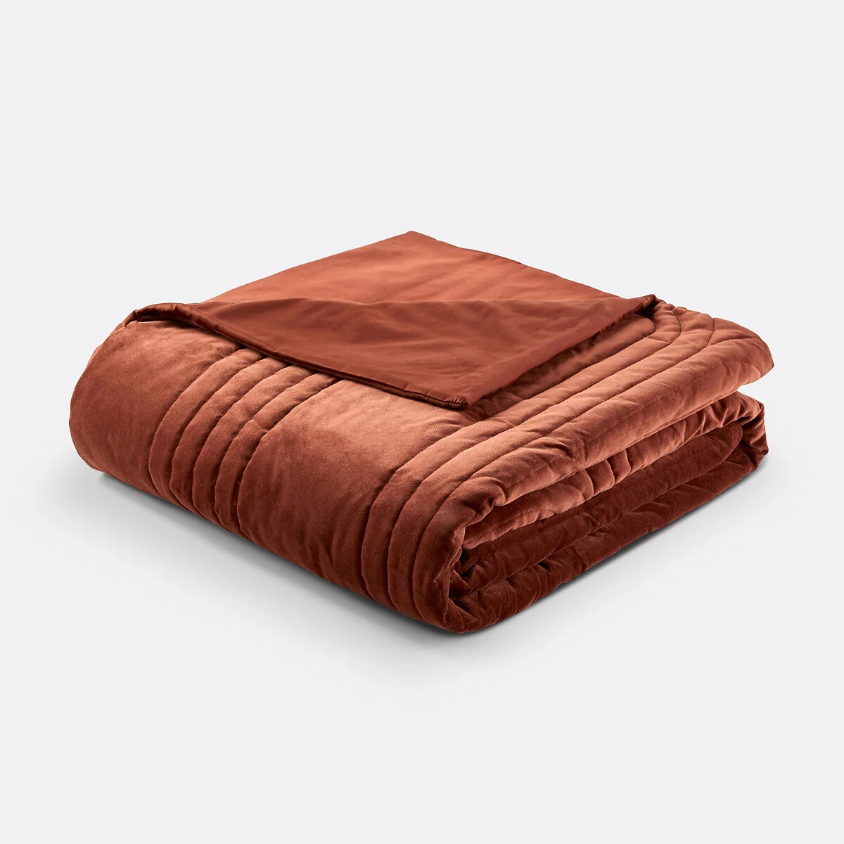 Honorine Cotton Velvet Quilted Bedspread – image 6