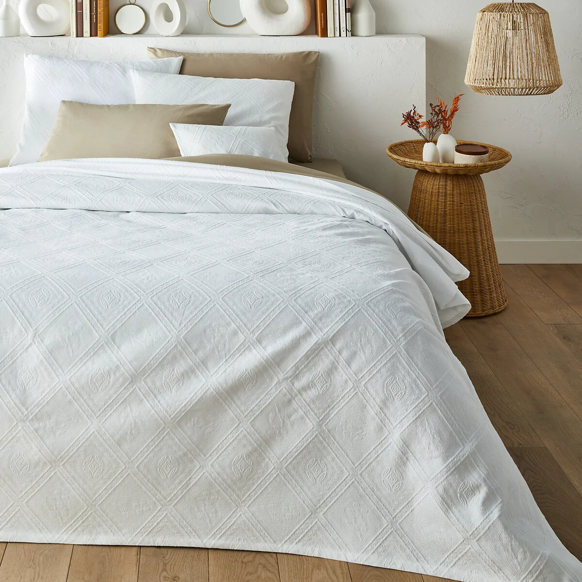 Indo 100% Cotton Jacquard Bedspread – image 2