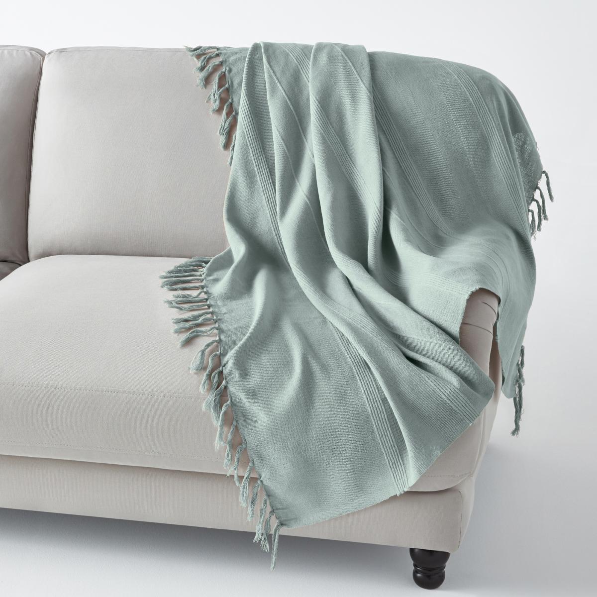 Nedo Cotton Fringed Bedspread – image 3