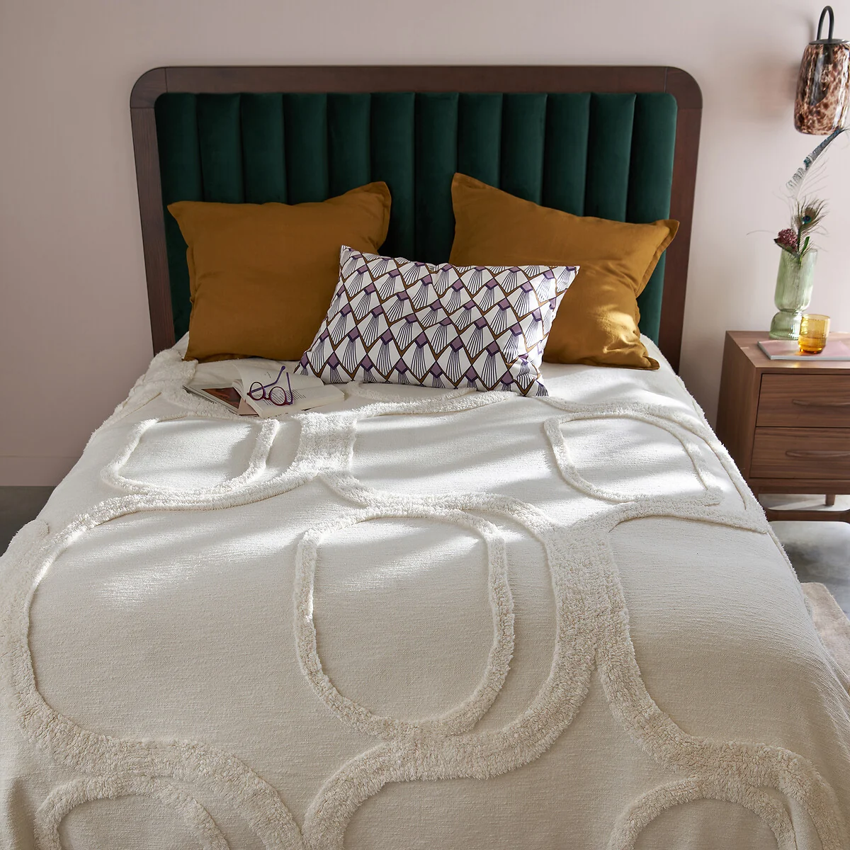 Massimo Tufted 100% Cotton Bedspread – image 5