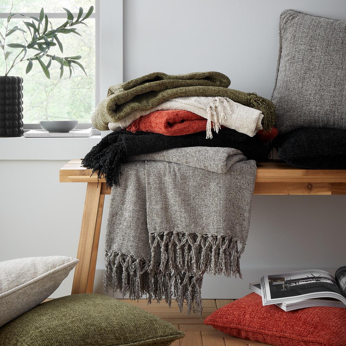 Wilson Plain Chenille Throw – image 5