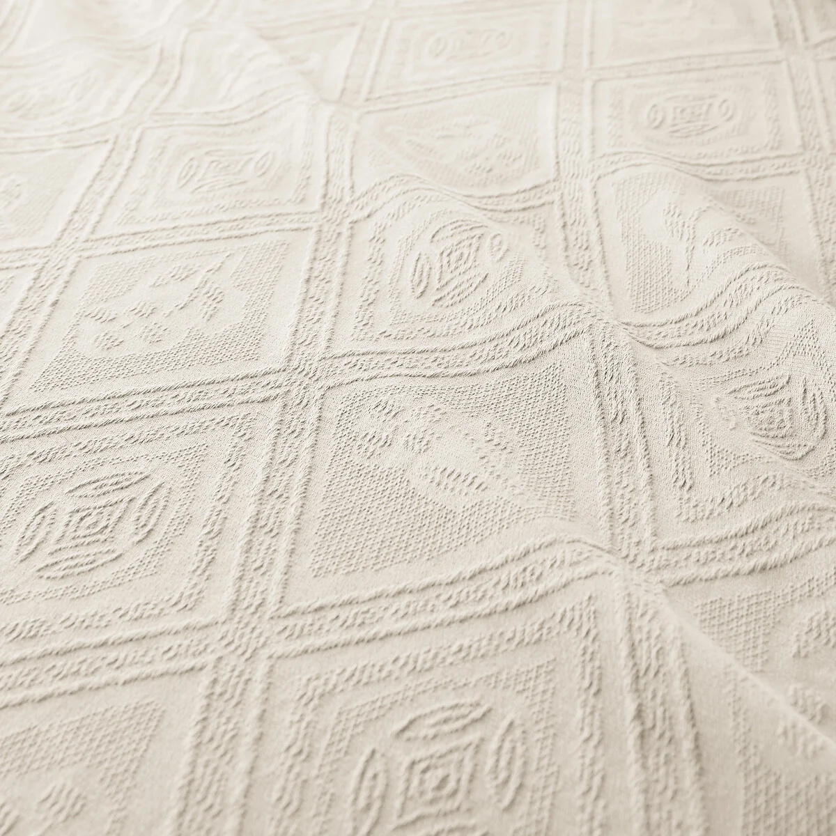 Indo 100% Cotton Jacquard Bedspread – image 2