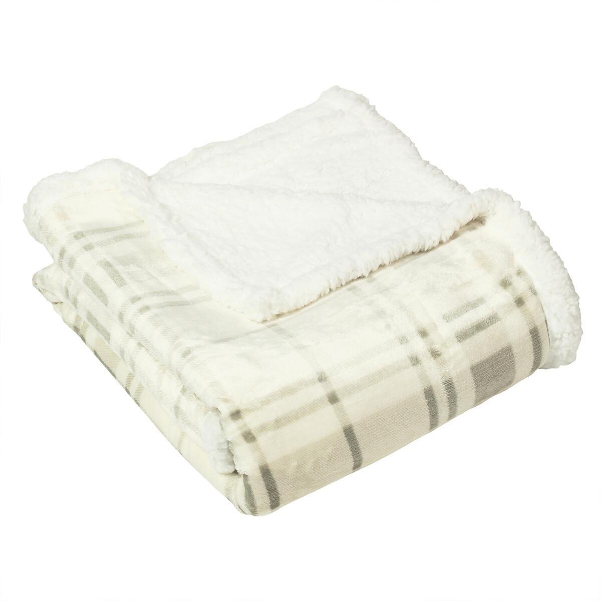 Blake Printed Fleece Front Throw – image 2