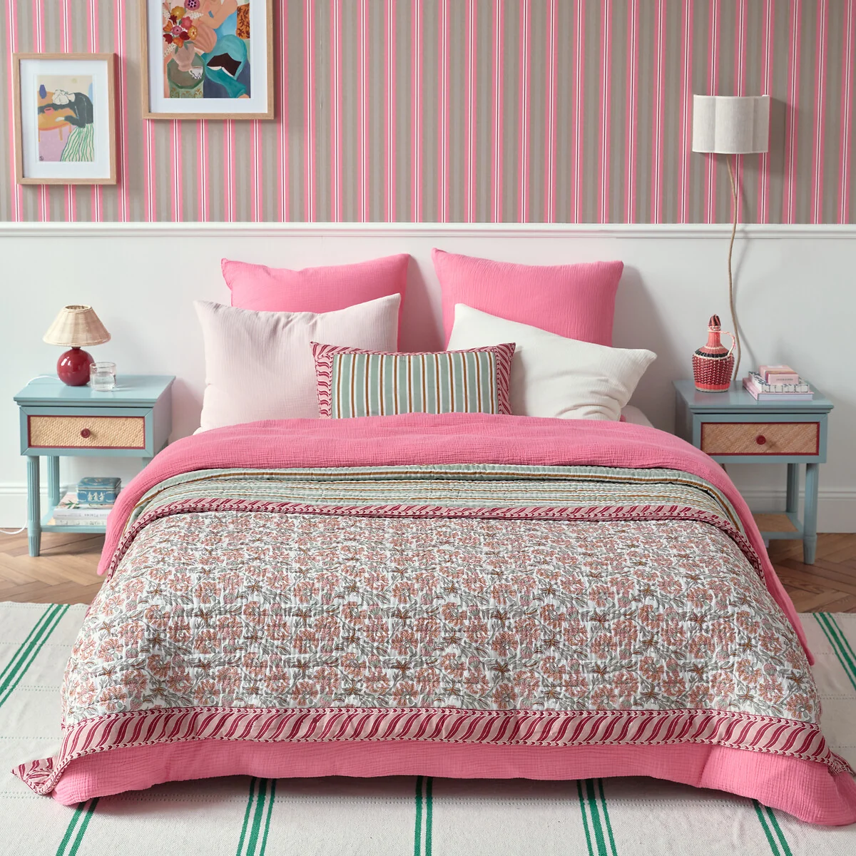 Hyacinthe Quilted Bedspread – image 2