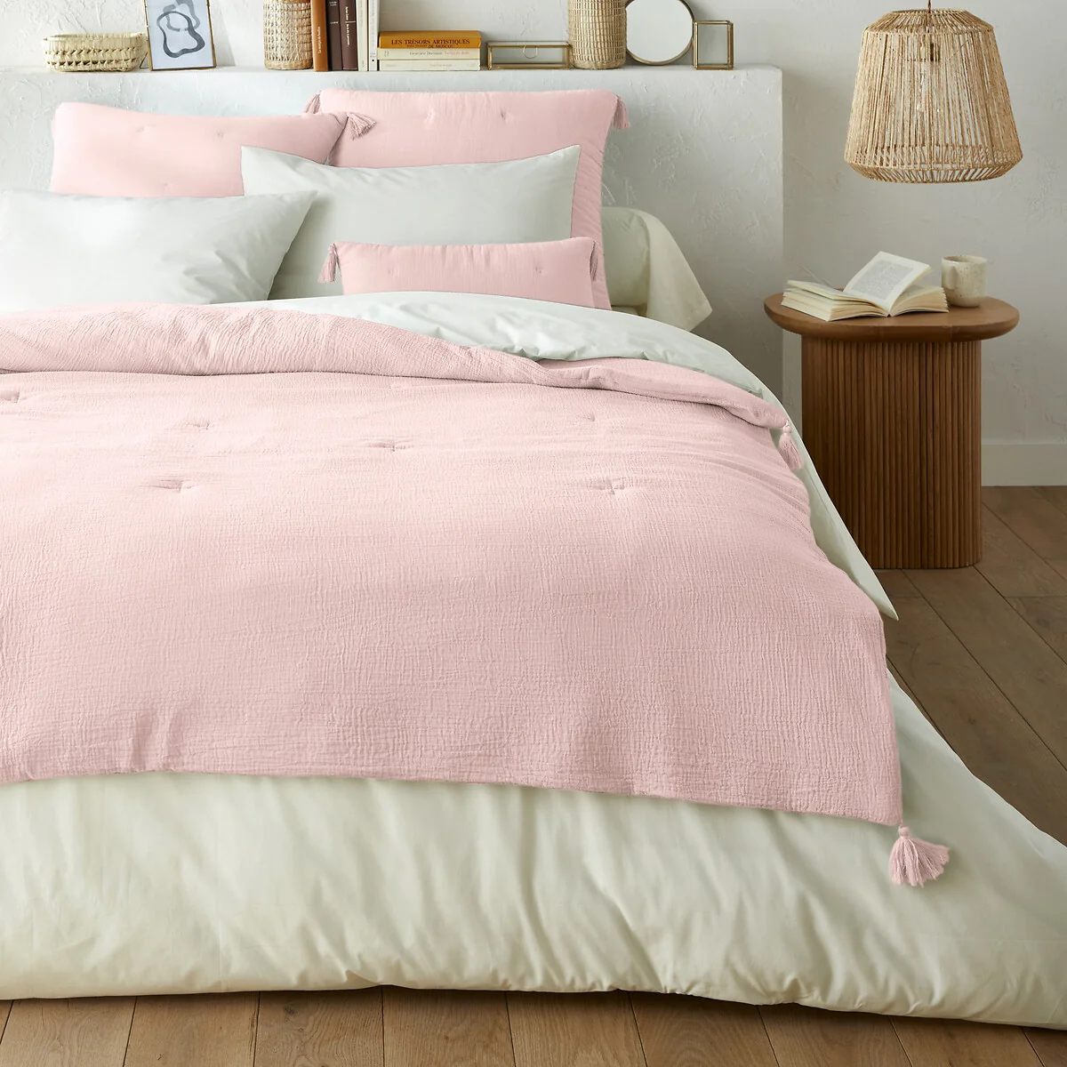 Kumla Cotton Muslin Quilted Bedspread – image 1