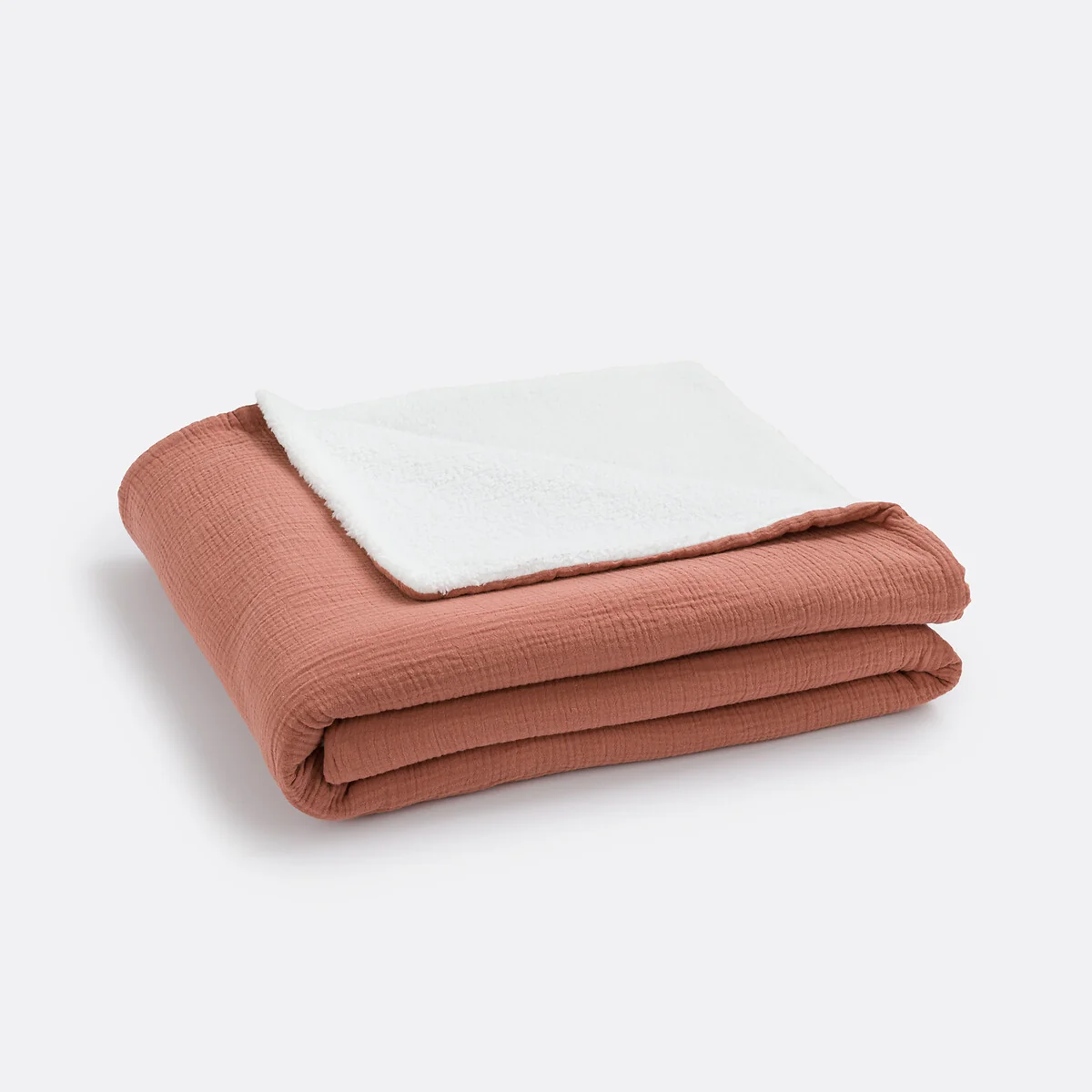 Kumla Cotton Muslin & Fleece Throw – image 3