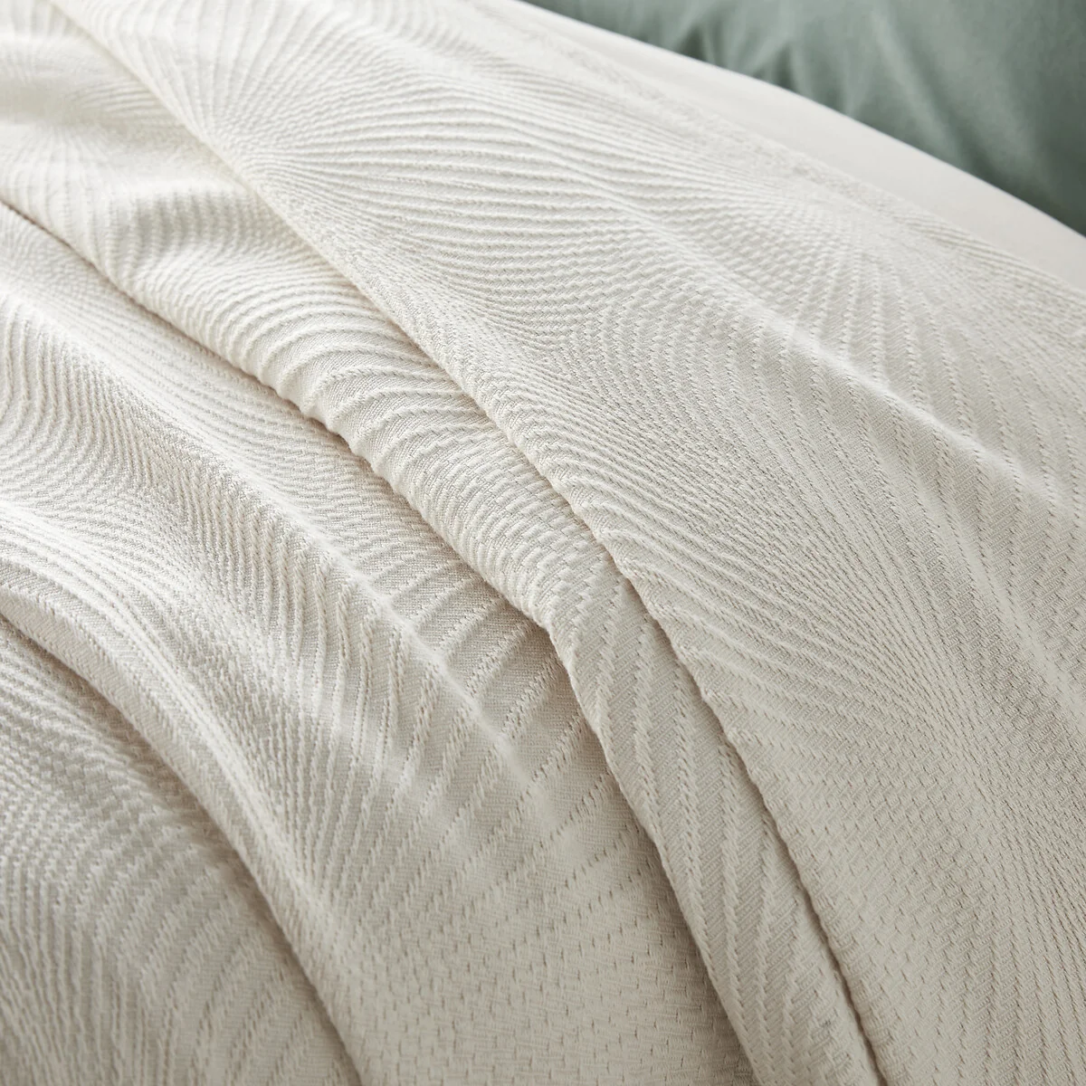 Pampa Textured 100% Cotton Bedspread – image 2