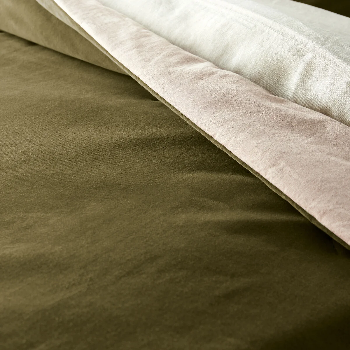 Velvet Quilted 100% Cotton Velvet Bedspread – image 2