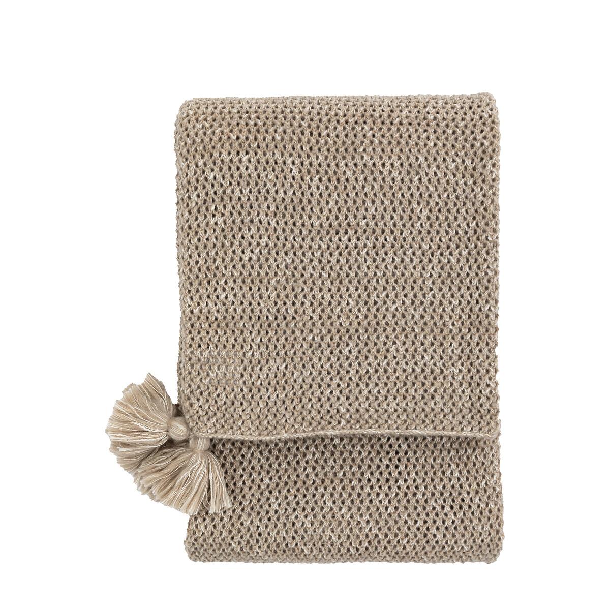 Knitted Tassel Throw – image 3