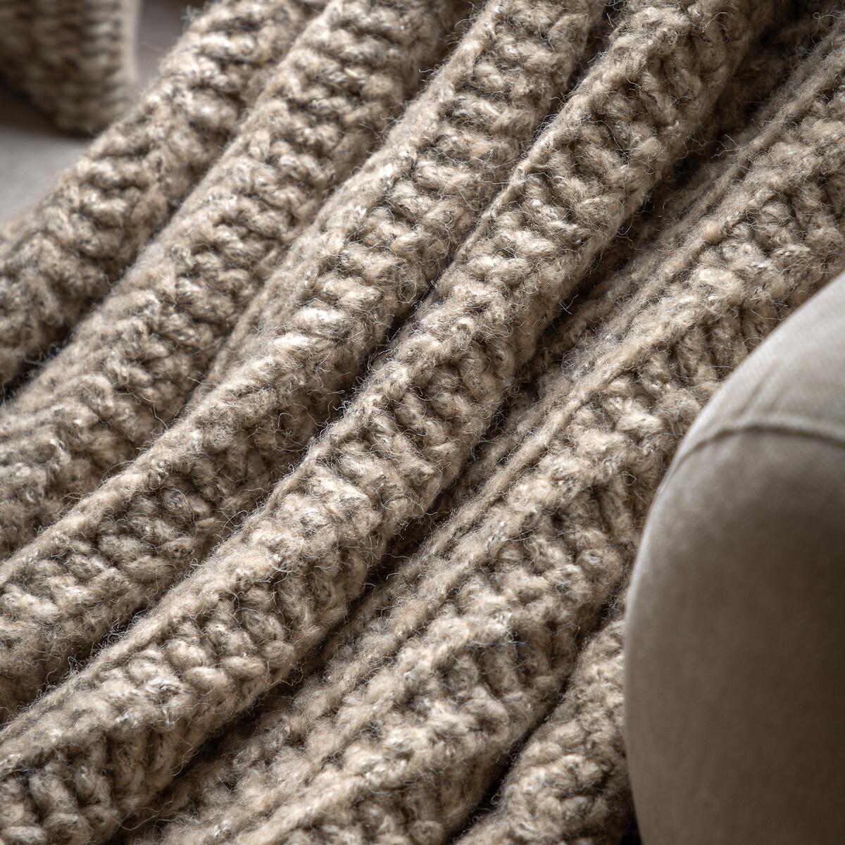 Luxury Melange Knit Throw – image 2