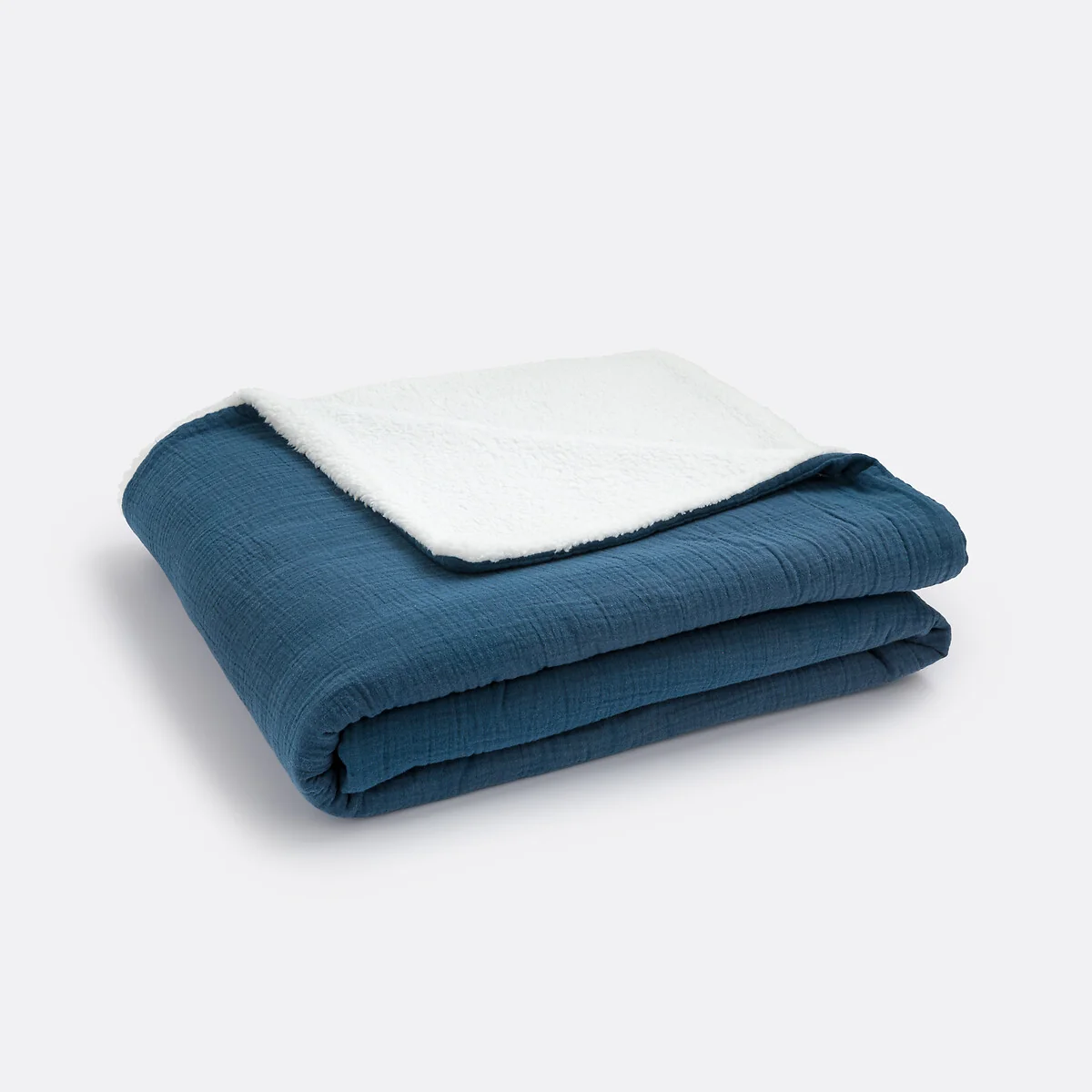 Kumla Cotton Muslin & Fleece Throw – image 3