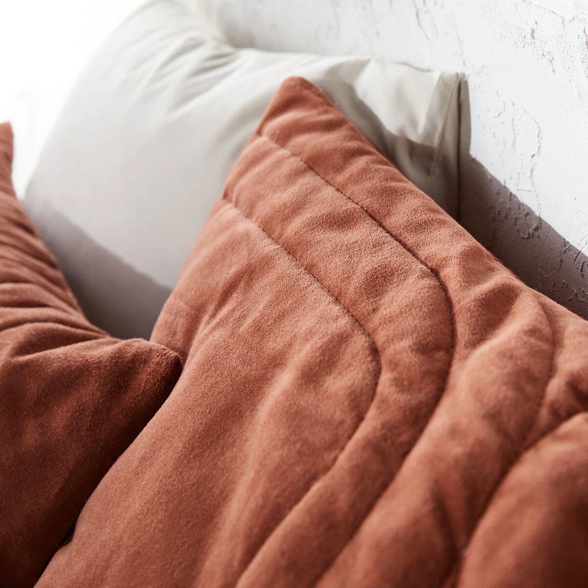 Honorine 100% Cotton Velvet Quilted Bedspread – image 5
