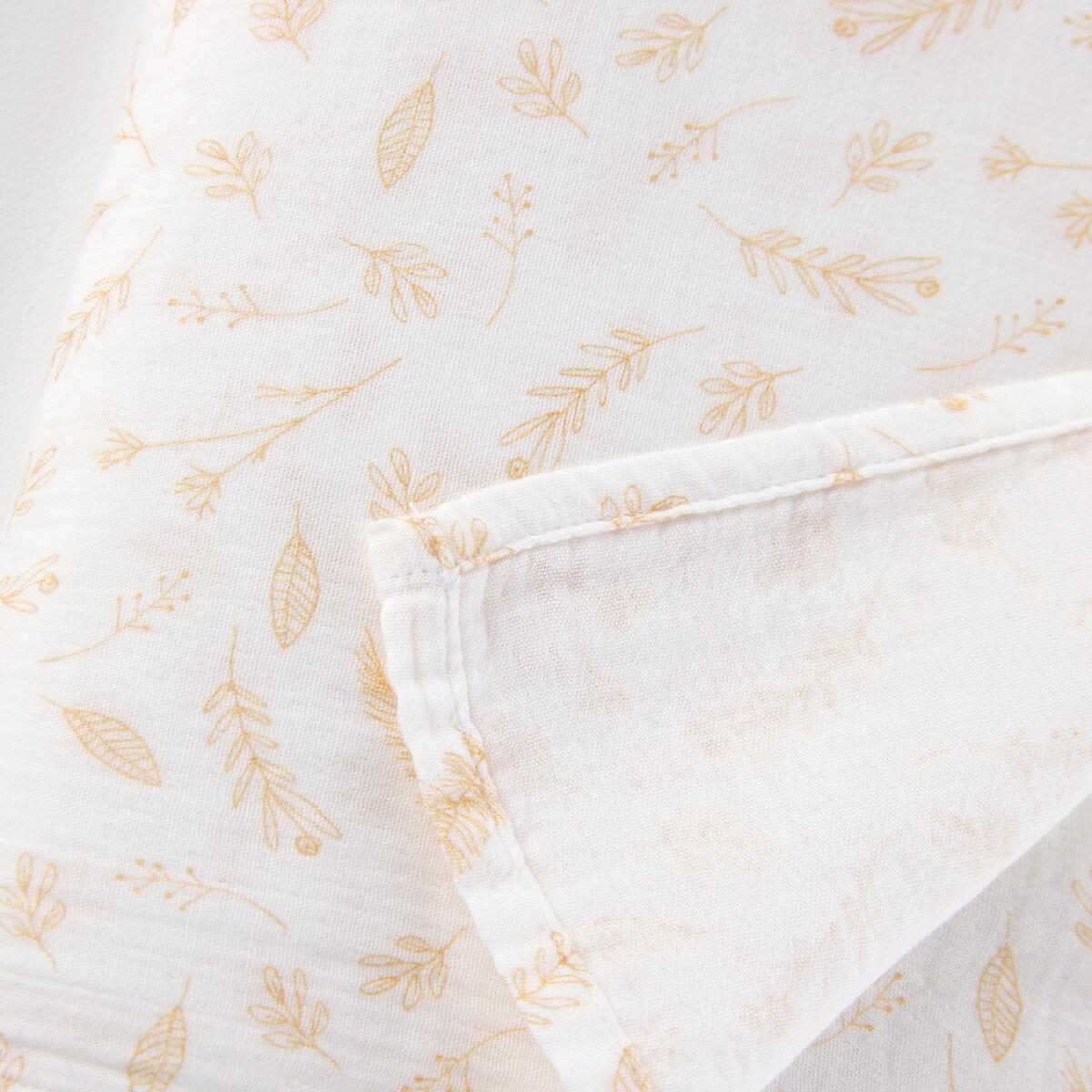 Cuddly Printed Organic Cotton Throw – image 2
