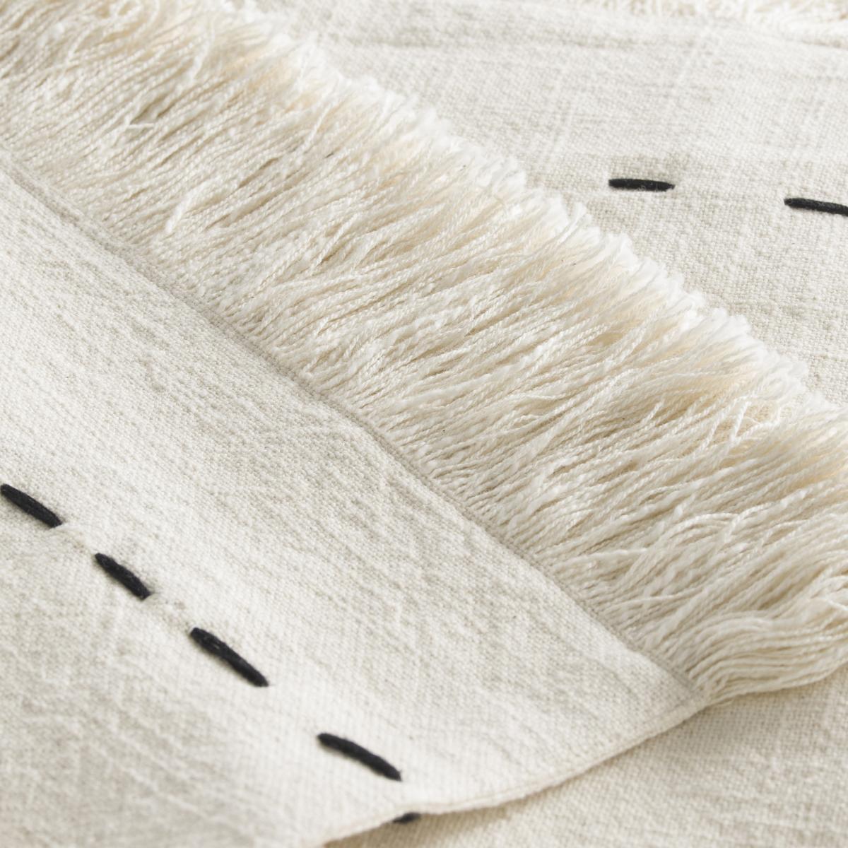 GIRANDOLE Hand Embroidered Cotton Throw – image 2