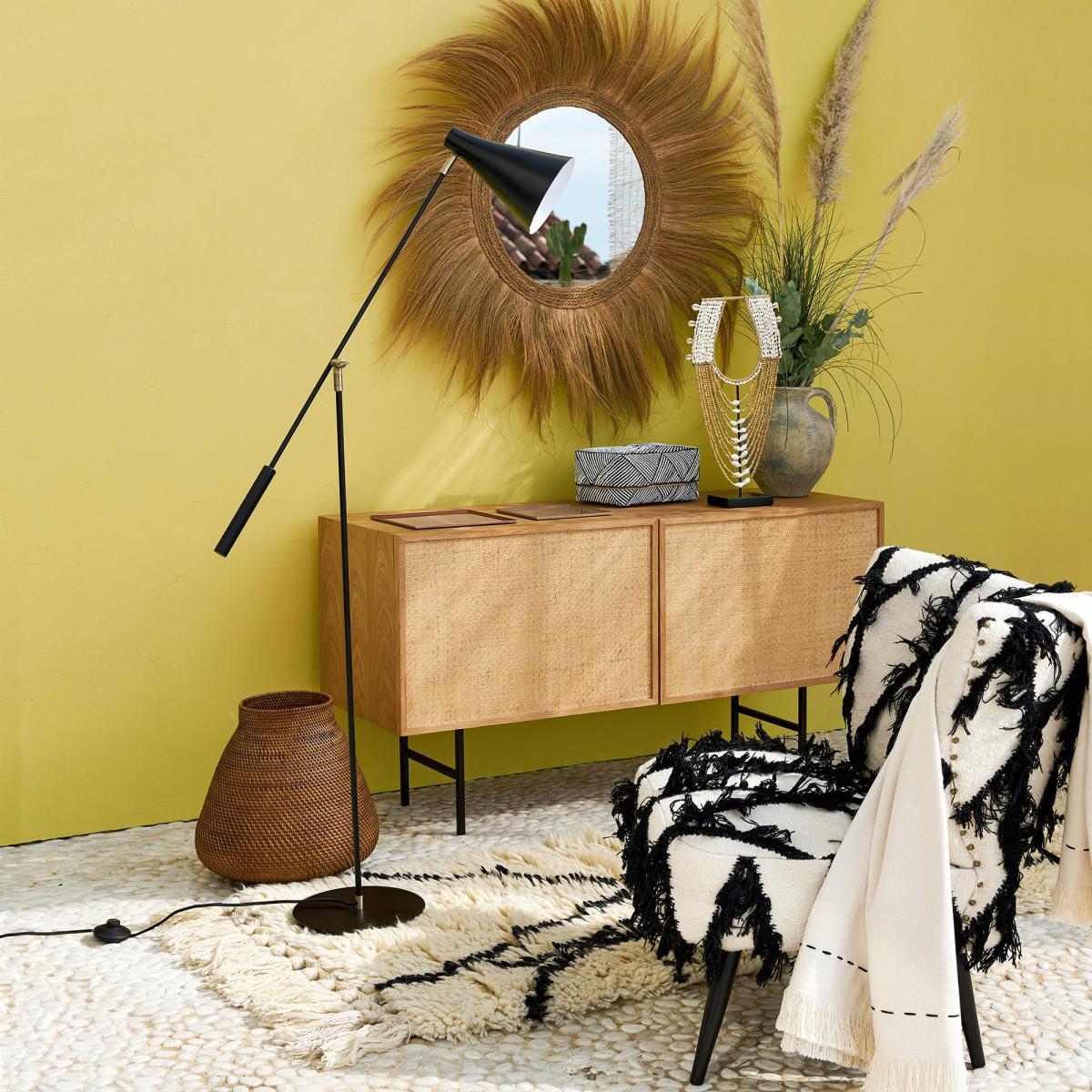 GIRANDOLE Hand Embroidered Cotton Throw – image 5