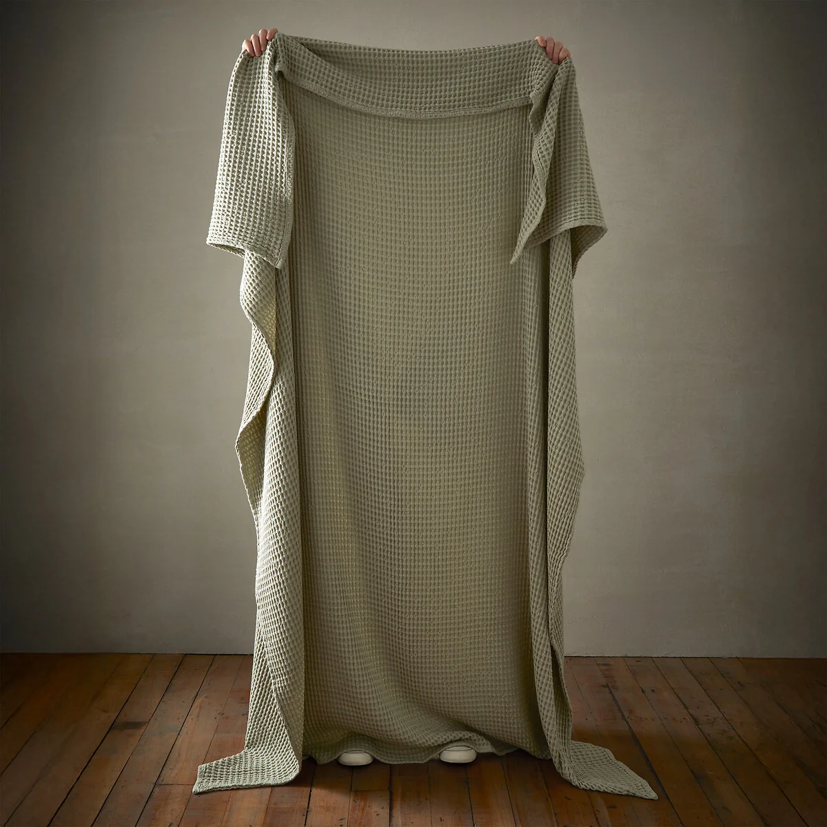 Jaipur Chunky Waffle Cotton Blanket Throw – image 3