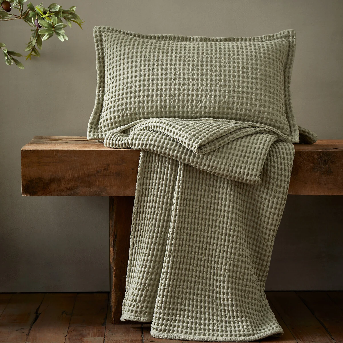 Jaipur Chunky Waffle Cotton Blanket Throw – image 5