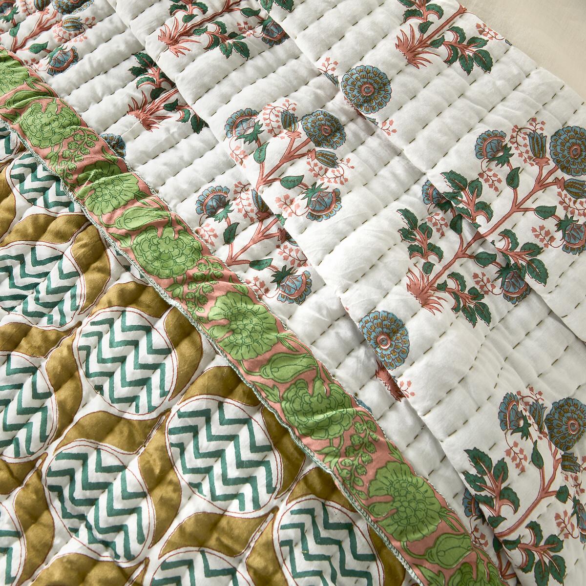 Malyam Kantha Cotton Voile Bedspread – image 4