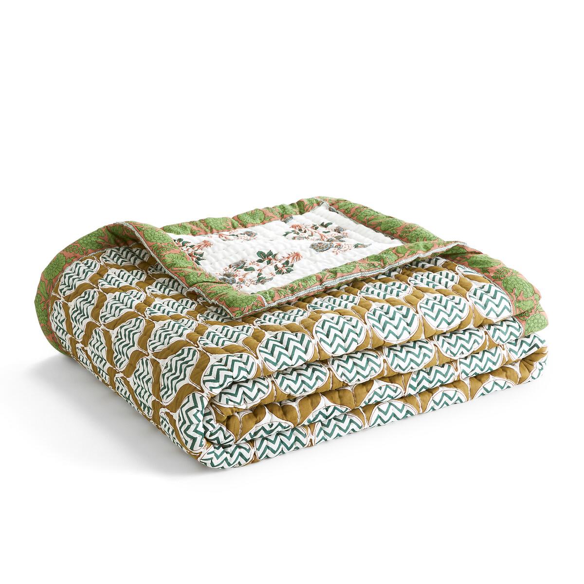Malyam Kantha Cotton Voile Bedspread – image 6