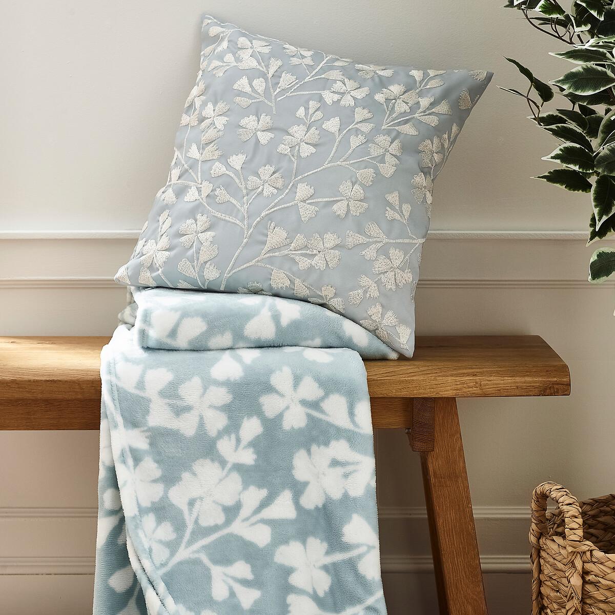 Brooke Floral Cosy Fleece Blanket Throw – image 3