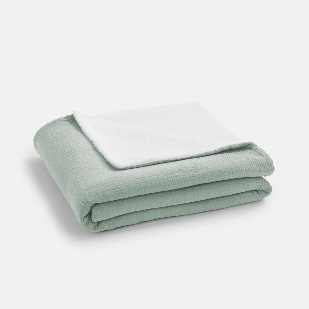 Kumla Cotton Muslin & Fleece Throw – image 3