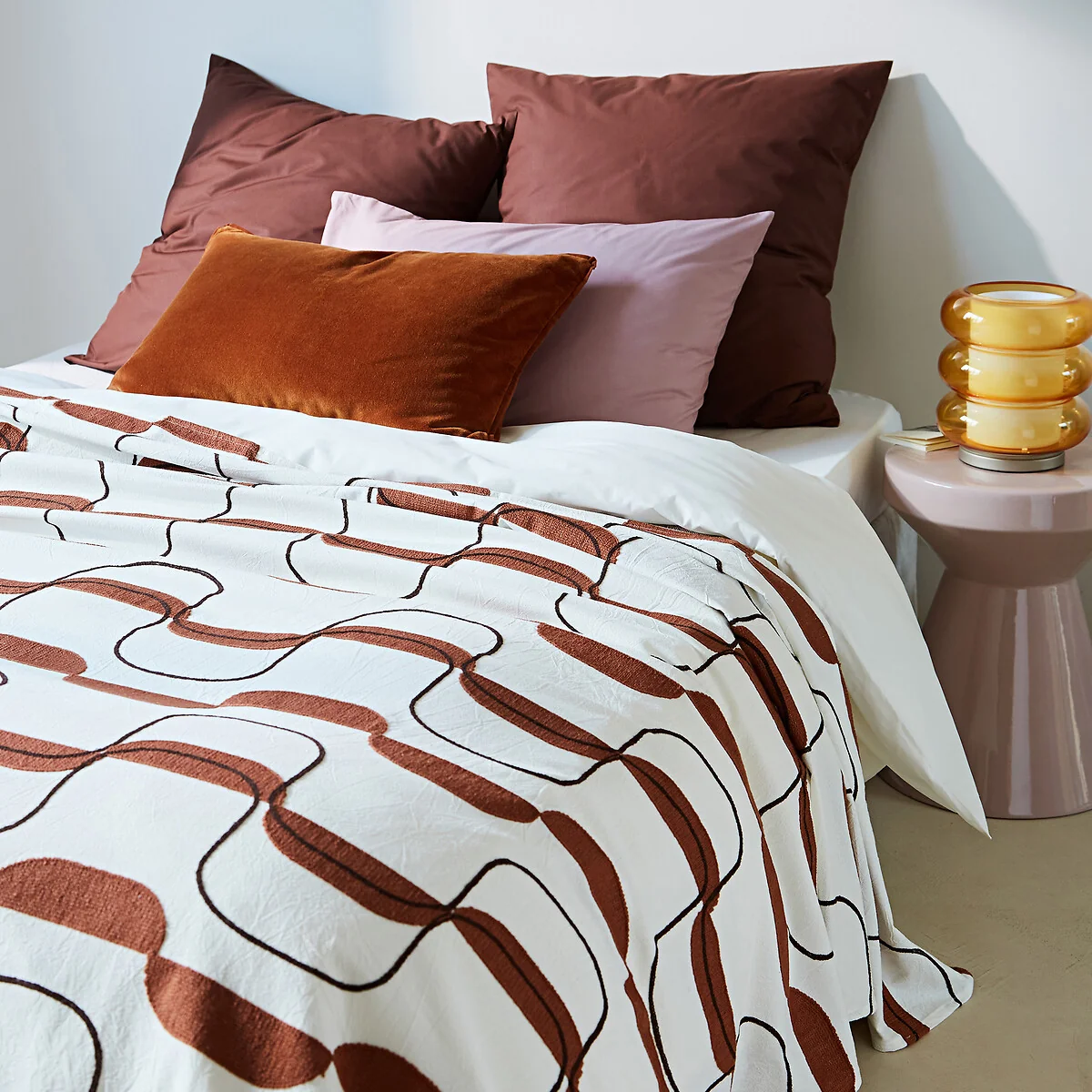 Nati Embroidered Cotton Bedspread – image 2