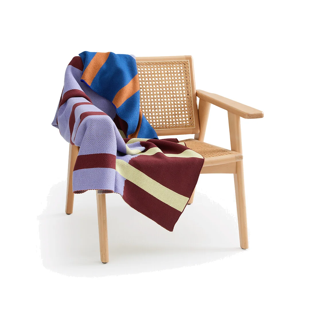 Lotten Geometric Print Jacquard Throw