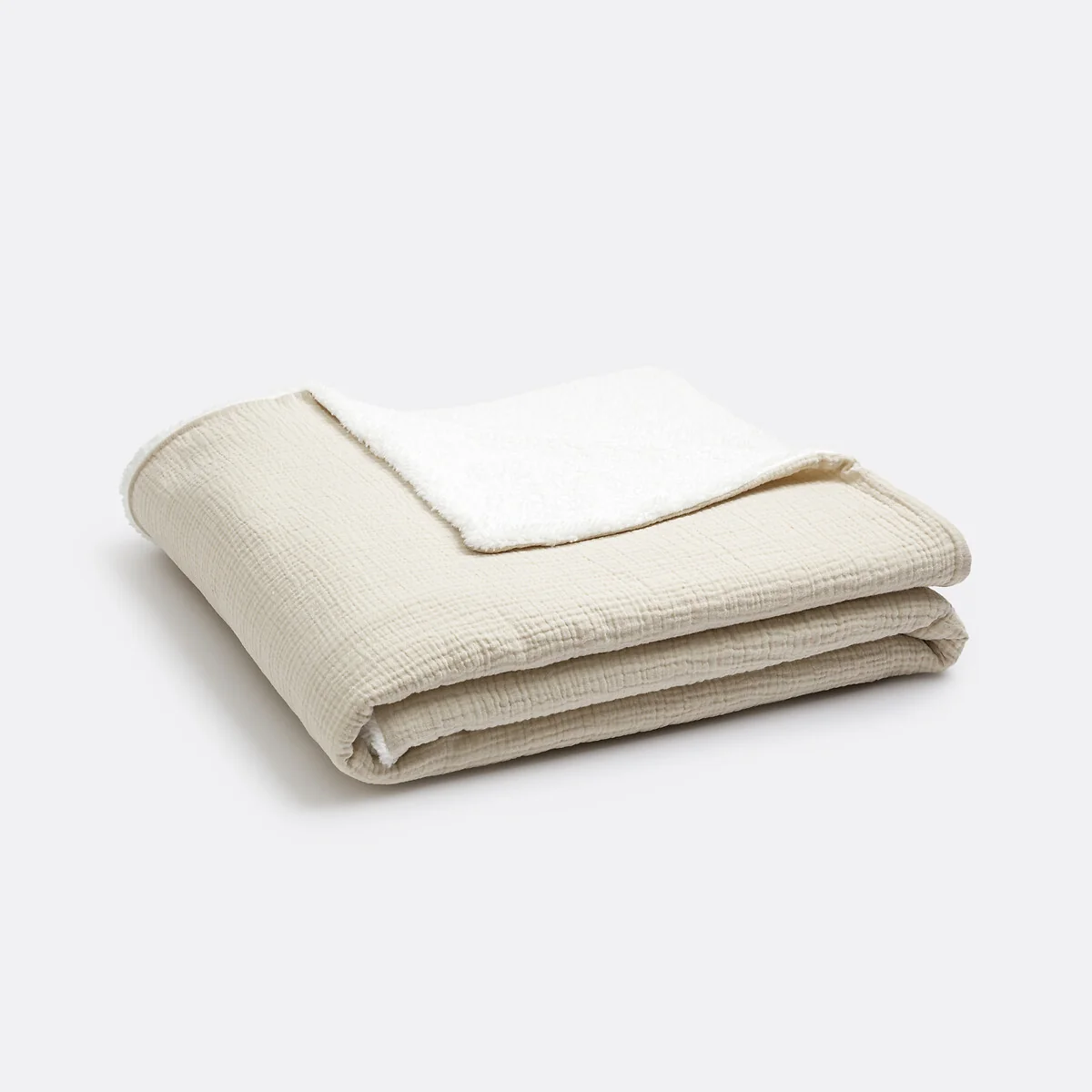 Kumla Cotton Muslin & Fleece Throw – image 3