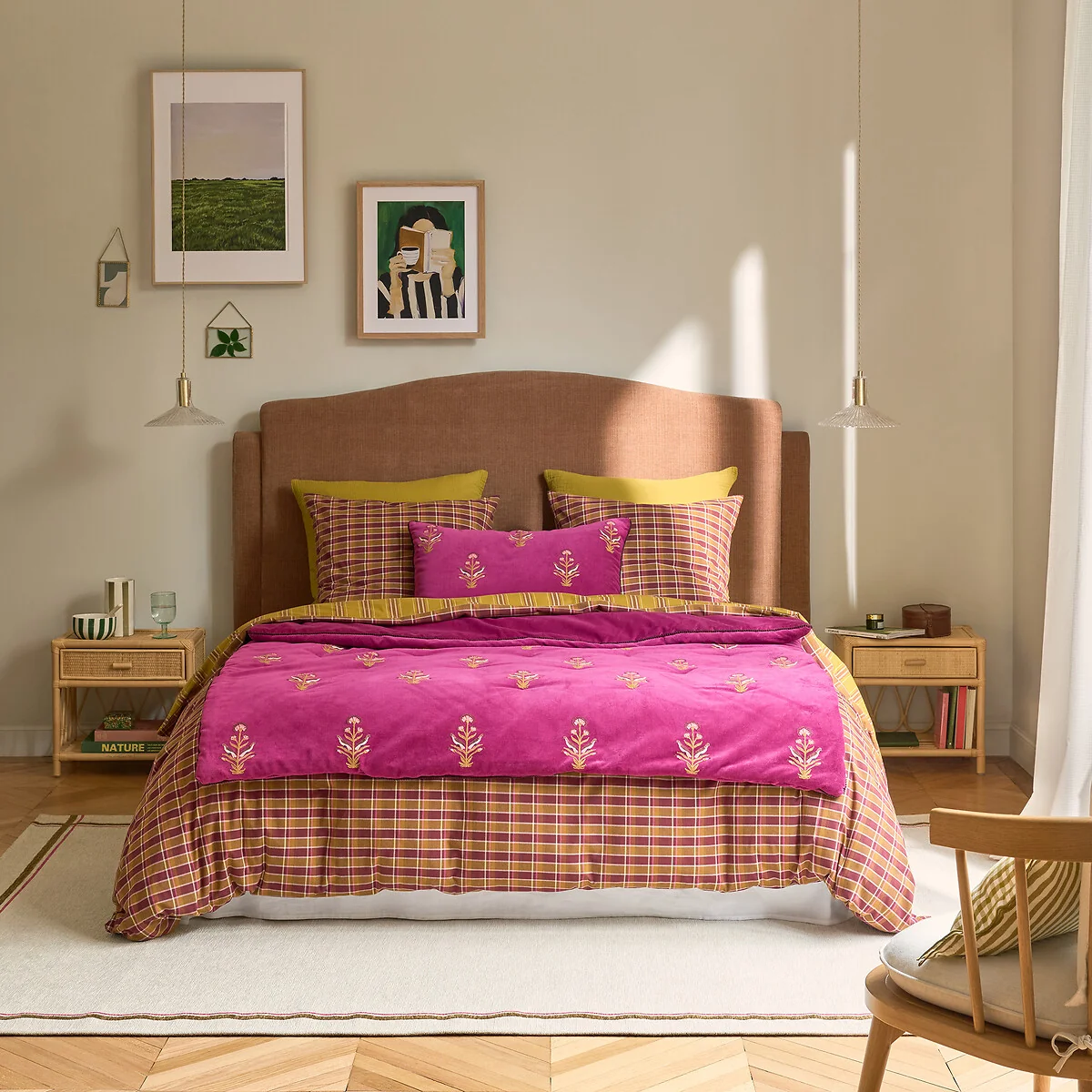Dylis Quilted Corduroy Bedspread – image 2