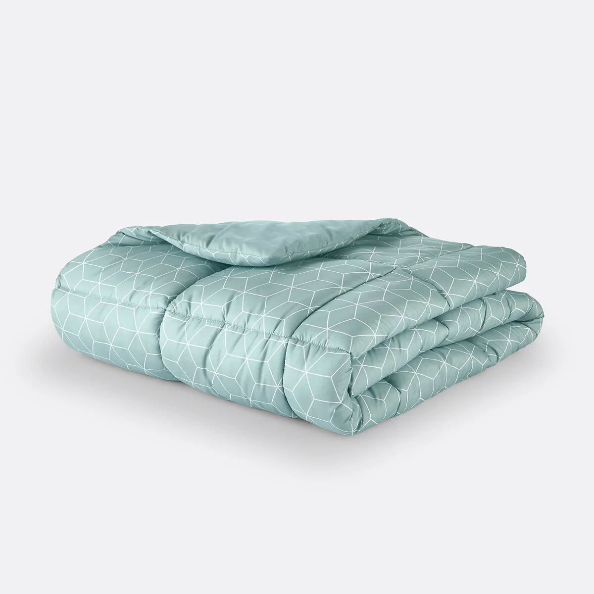 Decio Geometric Microfibre Bedspread – image 3