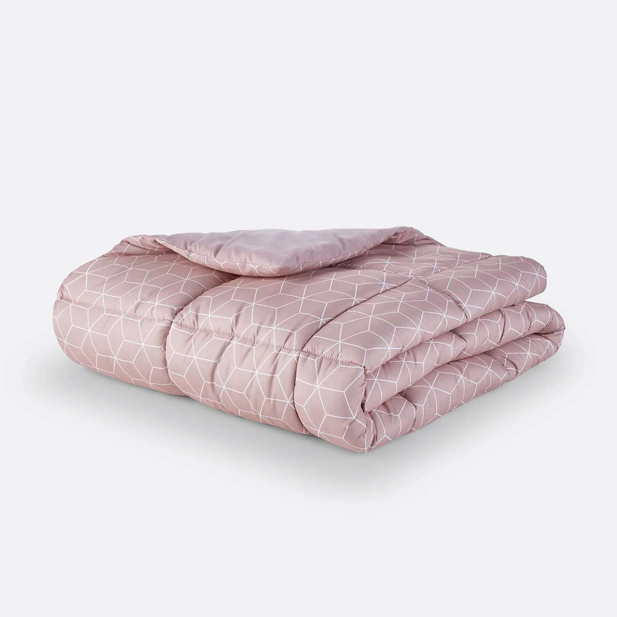 Decio Geometric Microfibre Bedspread – image 2