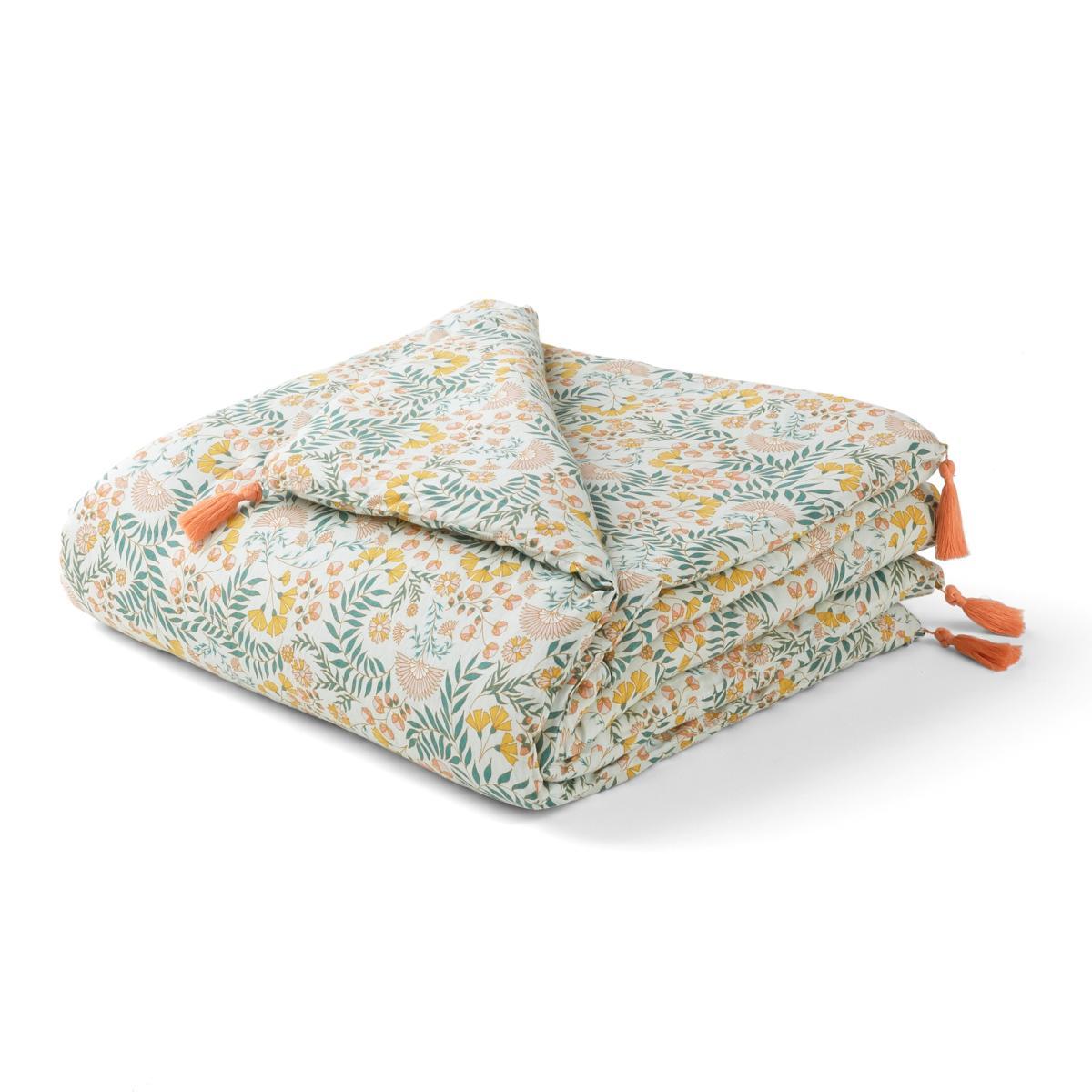 MAJARI Cotton Quilt With Floral Print – image 3