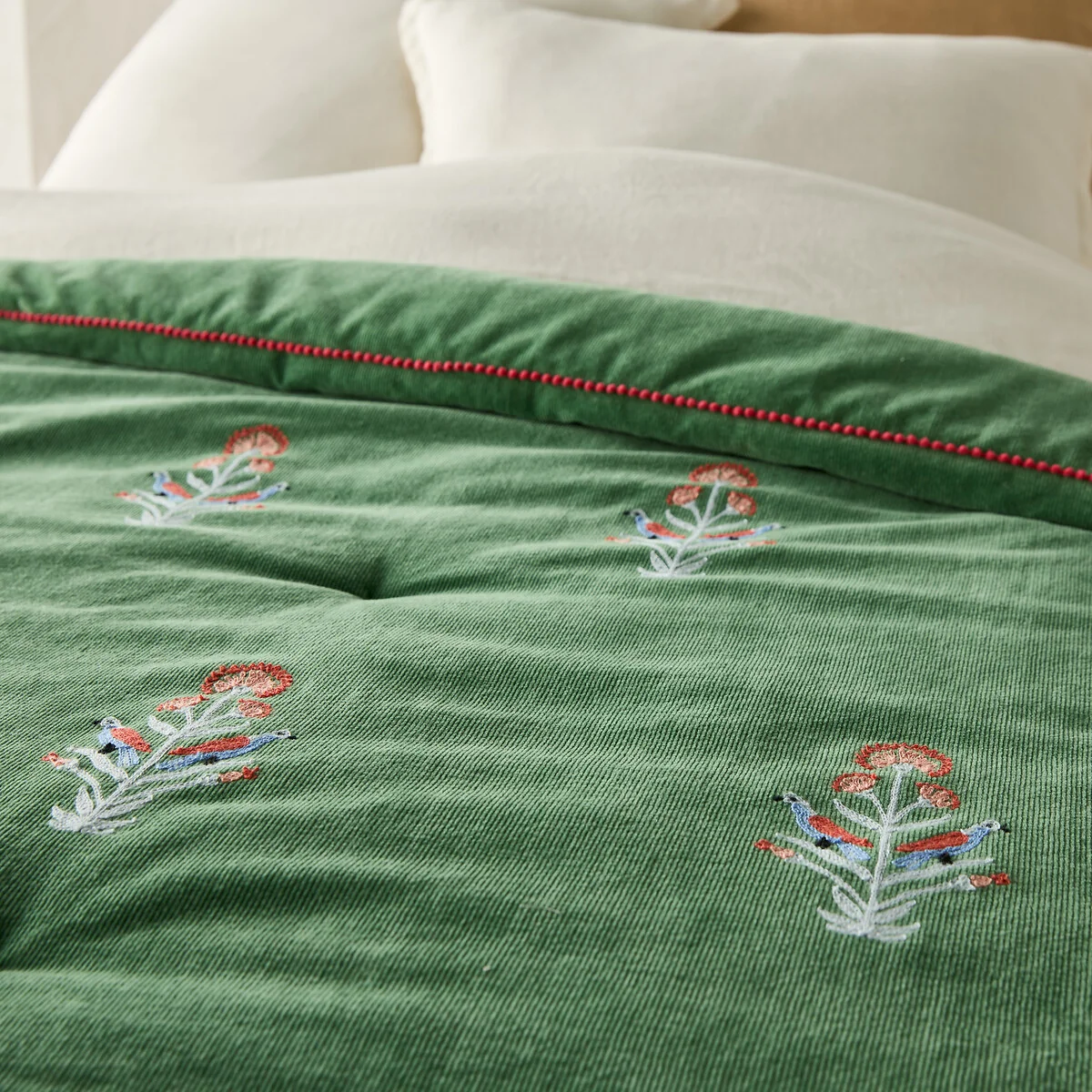 Dylis Quilted Corduroy Bedspread – image 3