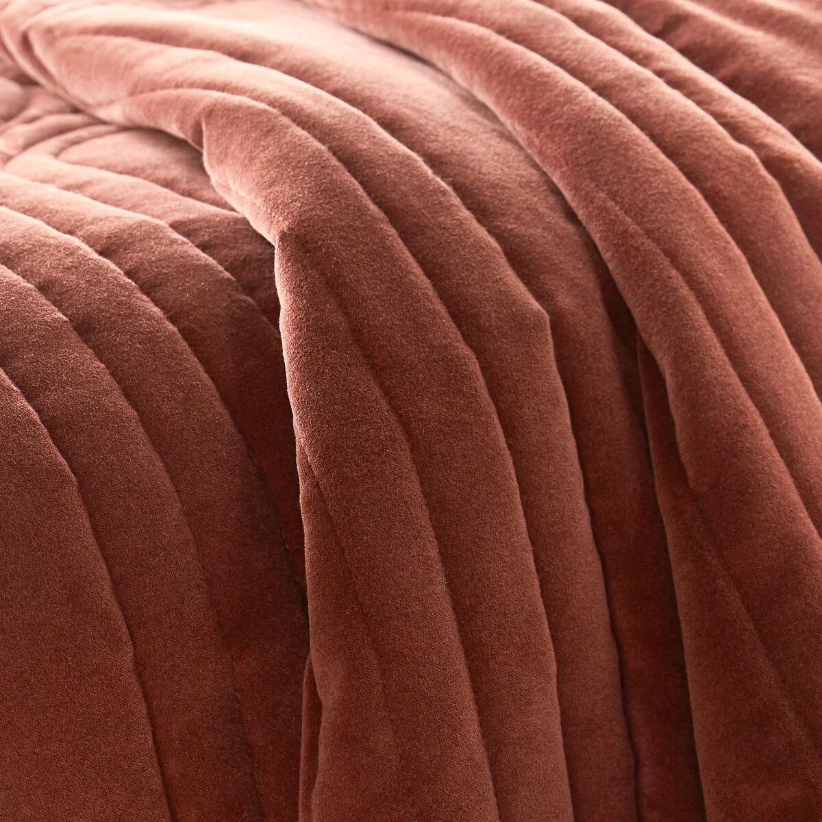 Honorine 100% Cotton Velvet Quilted Bedspread – image 2