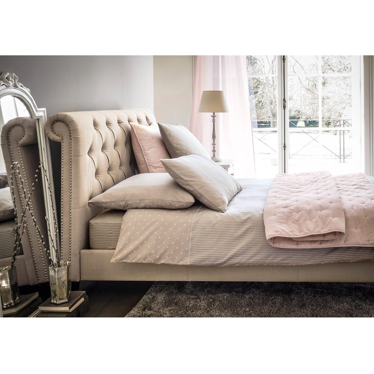 Aéri Embroidered Quilted 100% Cotton Bedspread – image 6