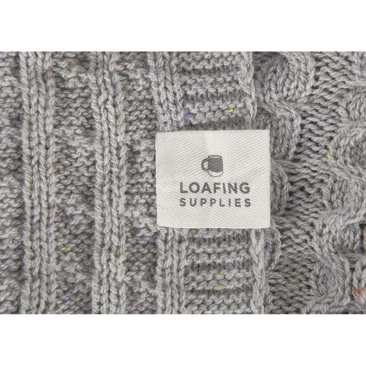 Chunky Knit Throw in Rusted Rose – image 14