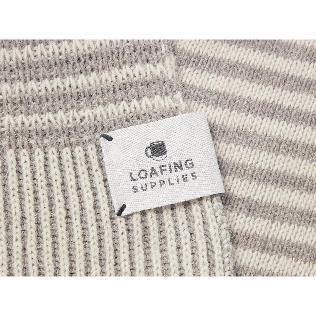 Easy Knit Throw in Oatmeal – image 4