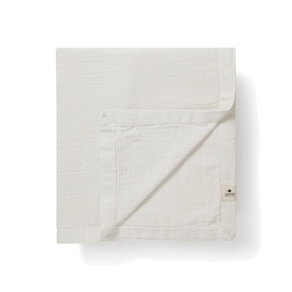 Drapy Throw in Vintage White – image 1