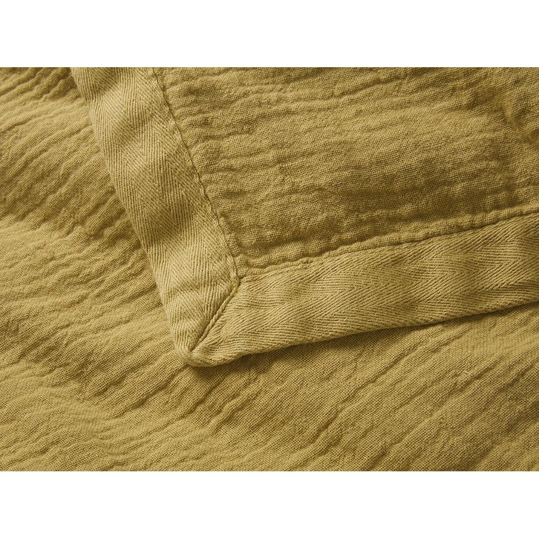 Drapy Throw in Ochre – image 4