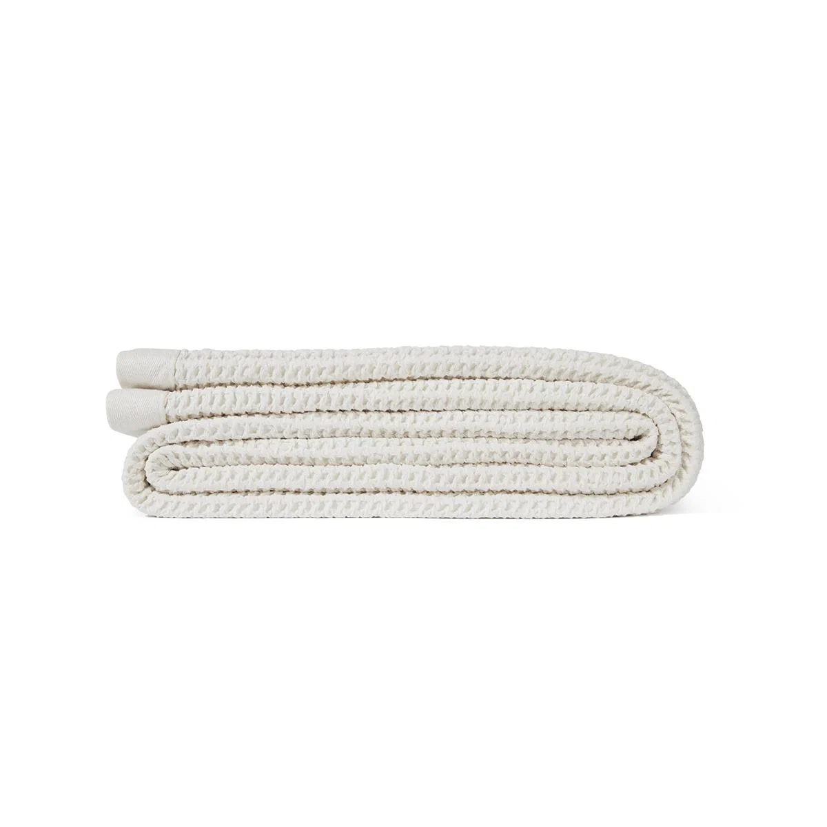 Waffle Throw in Vintage White – image 3