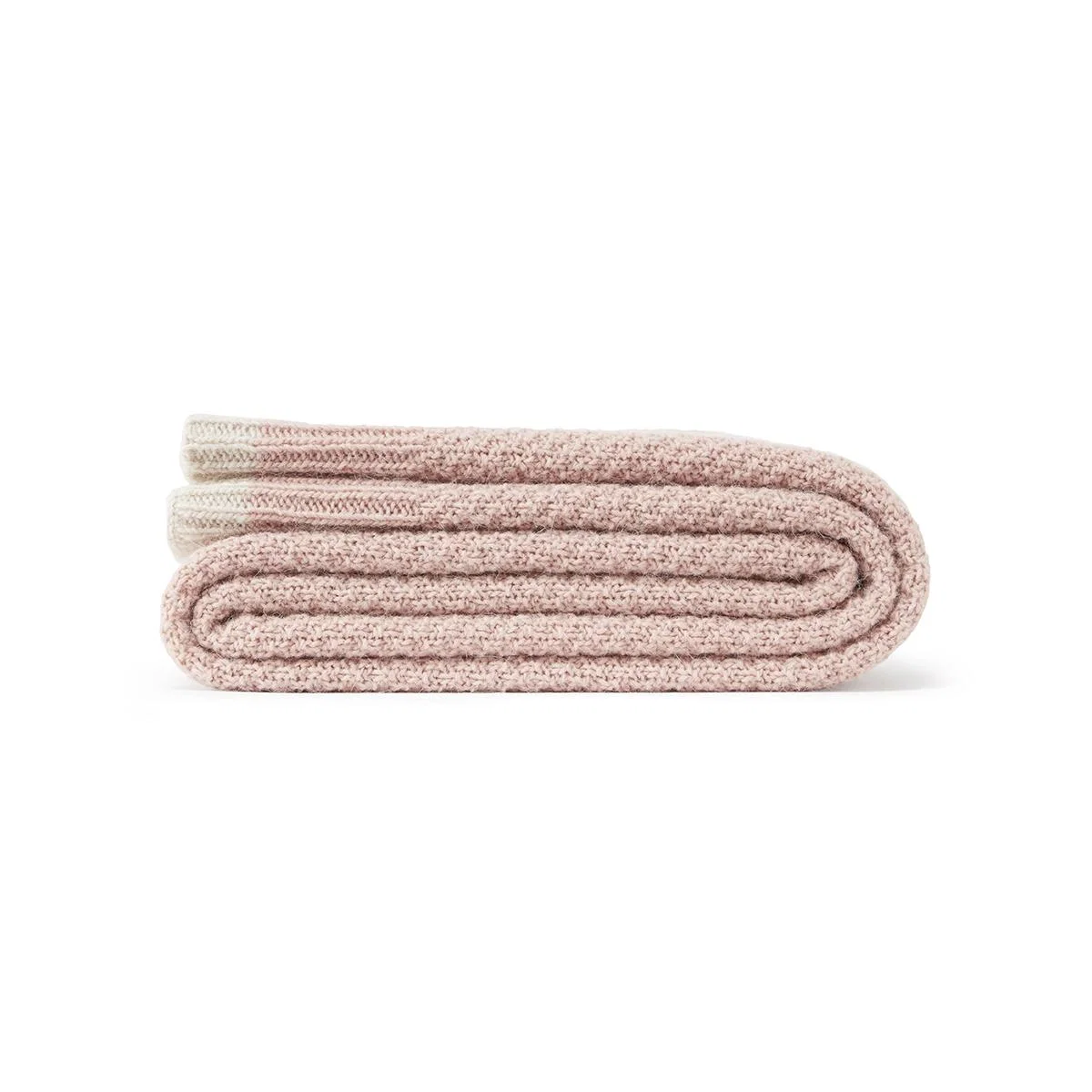 Granny Knit Throw in Pink – image 5