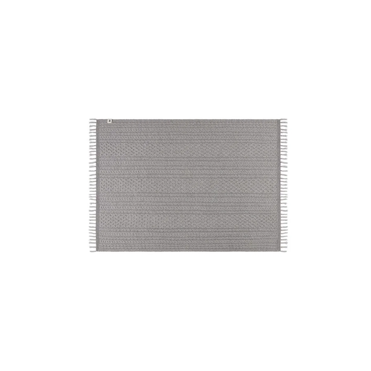 Chunky Knit Throw in Cosy Grey – image 8