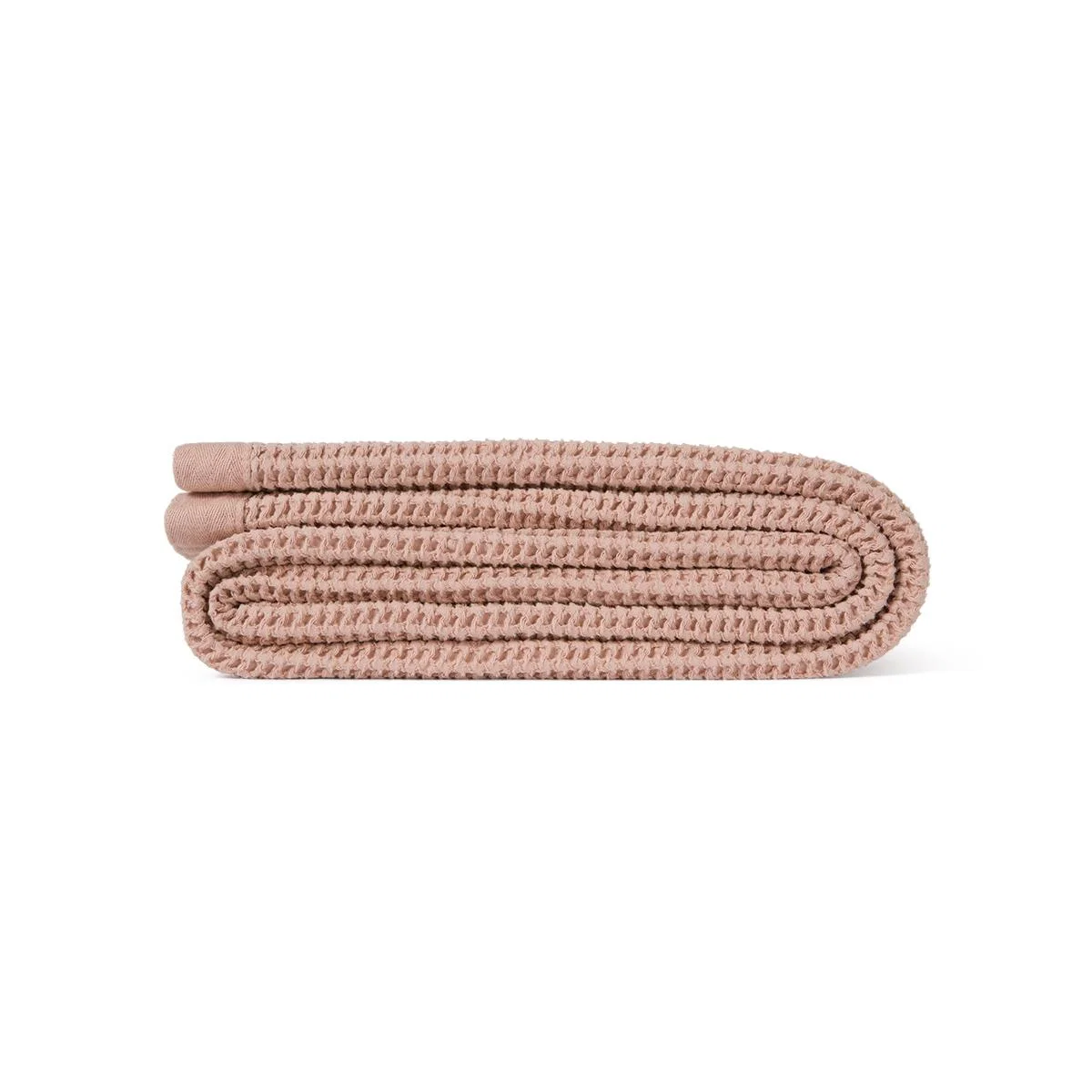 Waffle Throw in Pottery Pink – image 3