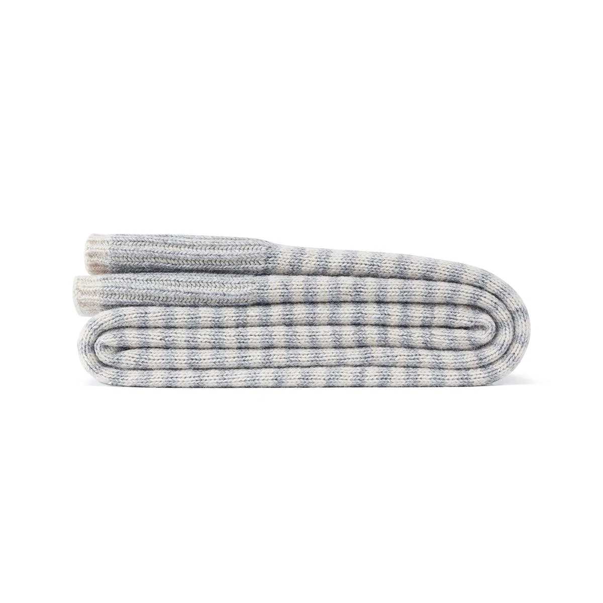 Easy Knit Throw in Cosy Grey – image 5