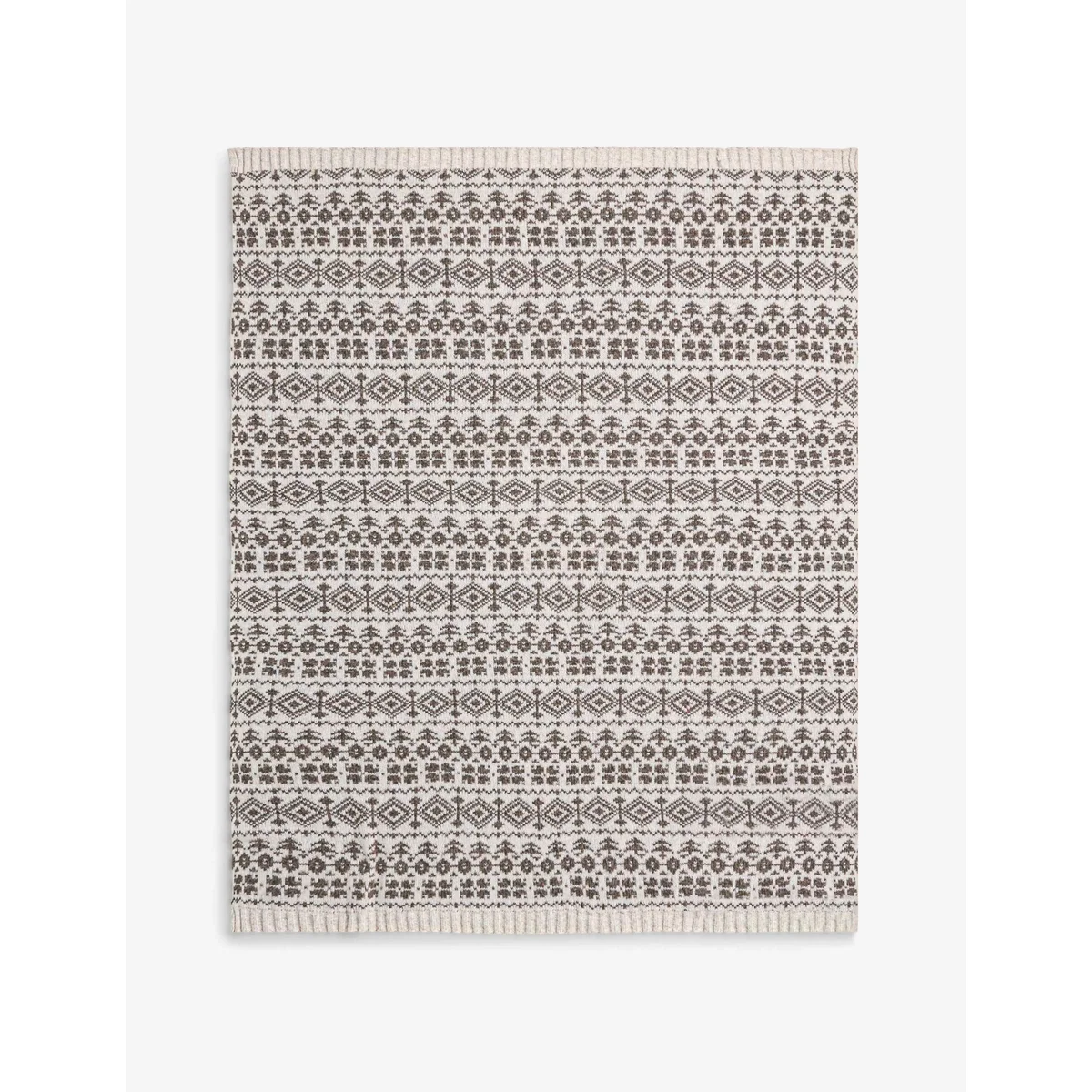 Laura Ashley Selsey Fair Isle Throw Blue Mix – image 3