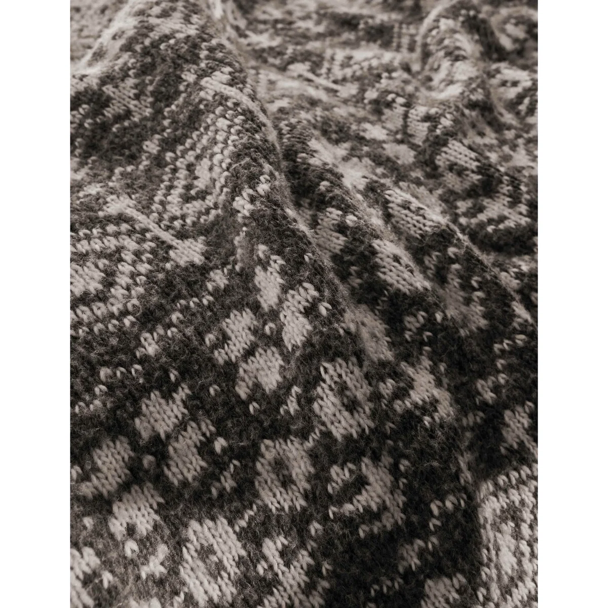 Laura Ashley Selsey Fair Isle Throw Blue Mix – image 6