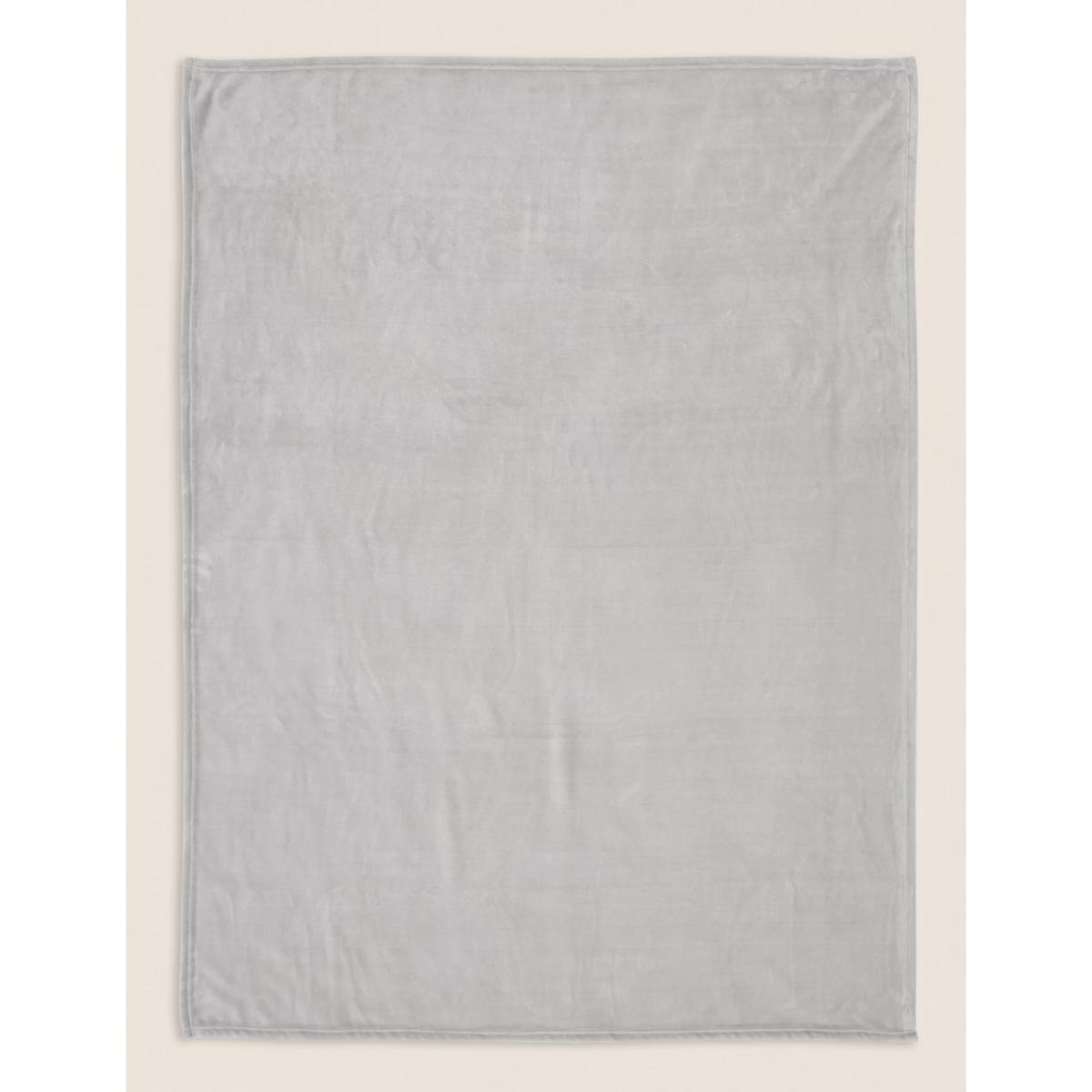 M&S Fleece Throw - Large - Pink, Pink,Green,Blue – image 5