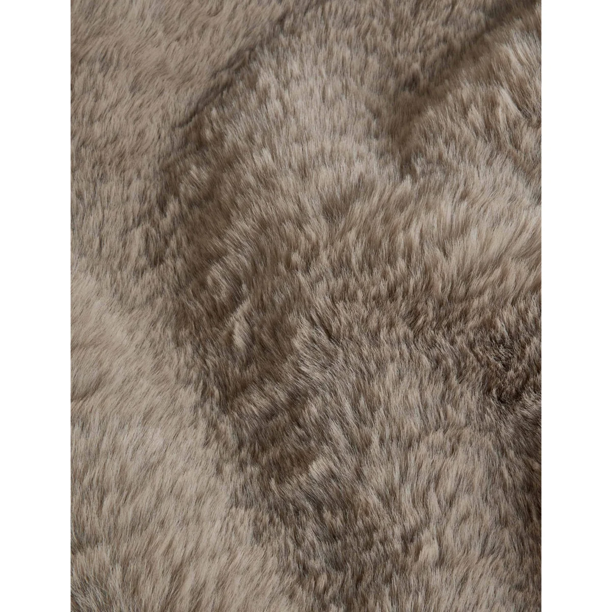 M&S X Kelly Hoppen Kelly Hoppen Faux Fur Throw Taupe – image 3